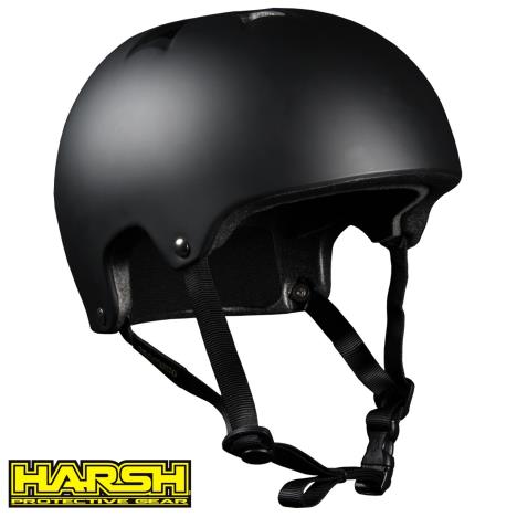 Harsh PRO EPS Helmet - Matte Black £30.00